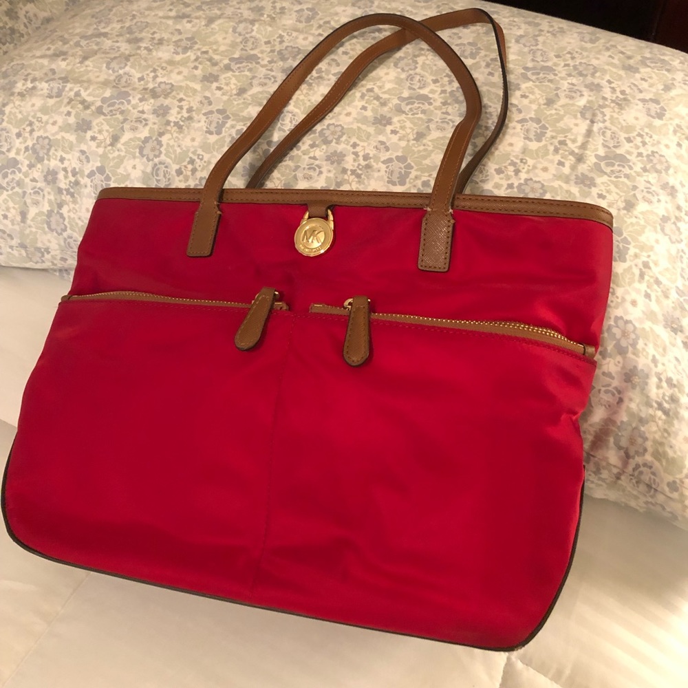 Michael Kors red purse